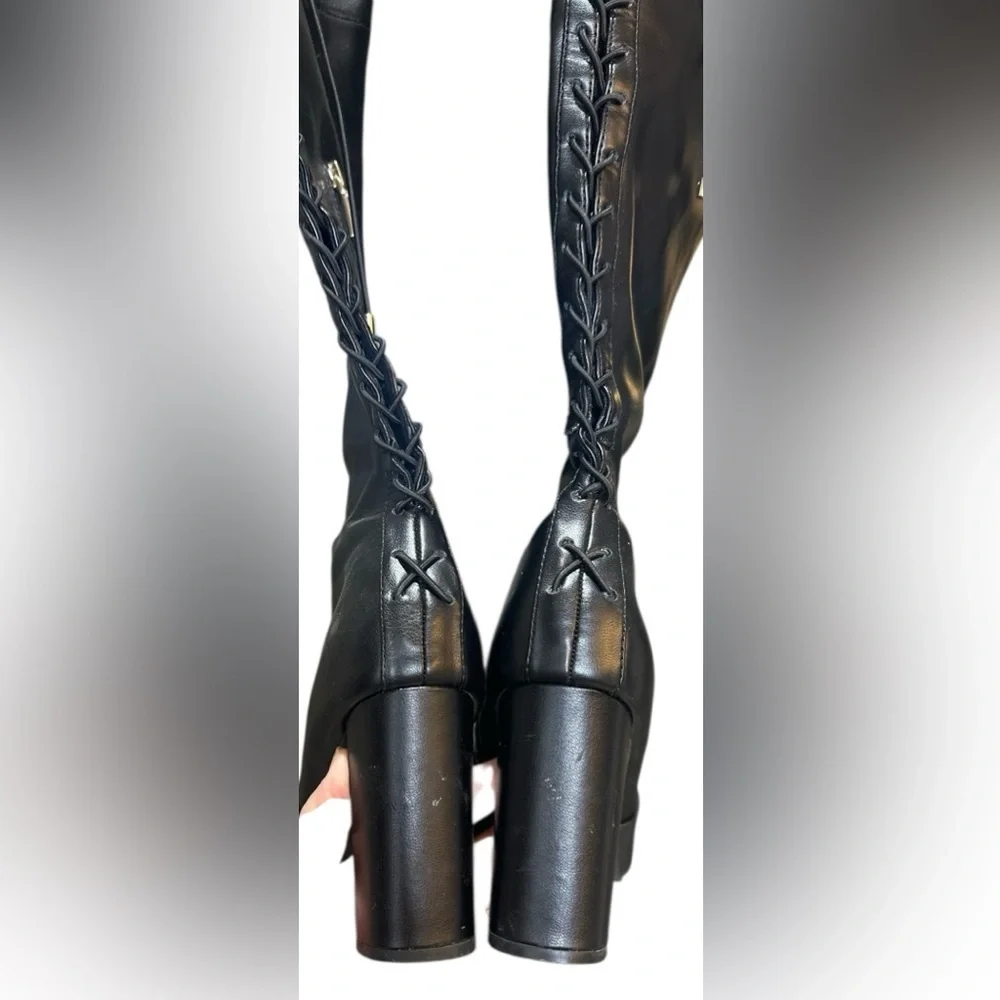 Elegant Black Over-the-Knee Boots